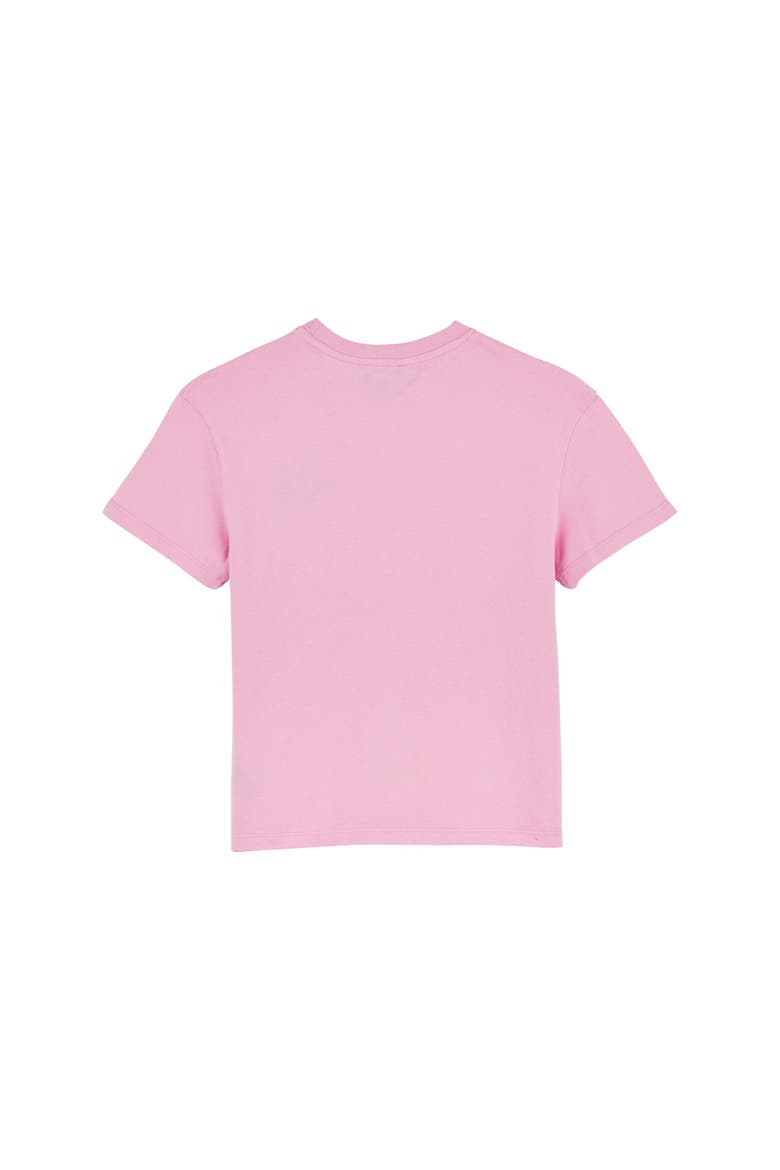 Kids' Turtle Heart Embroidered T-Shirt, Alternate, color, PETUNIA
