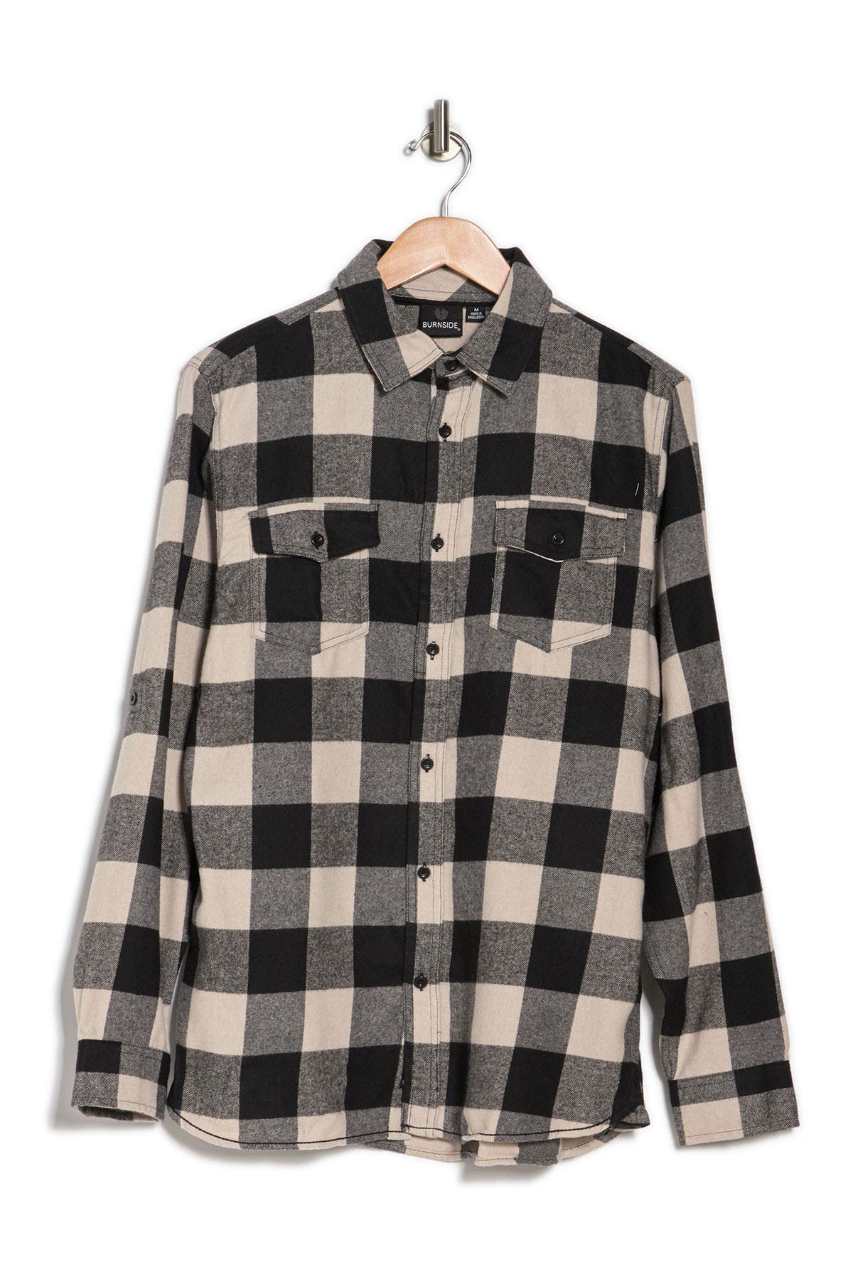 BURNSIDE Plaid Flannel Shirt