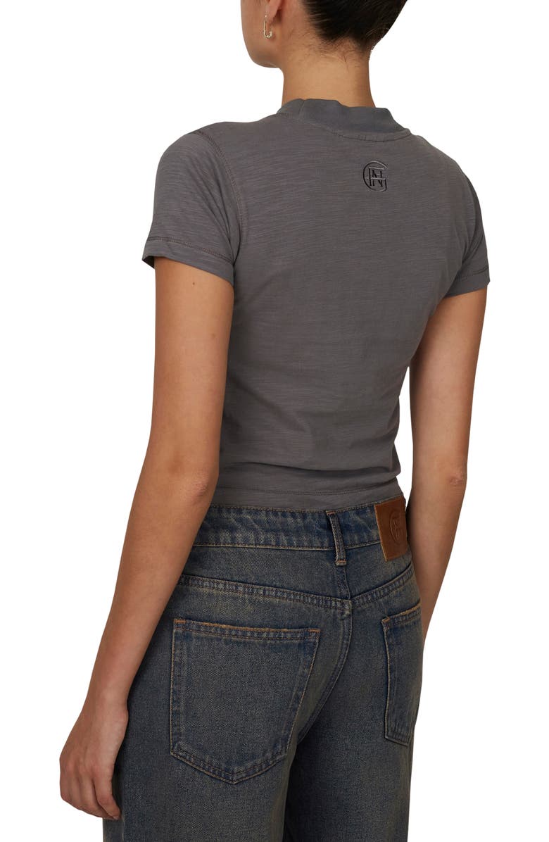 Good For Nothing Emblem  Slub Baby T-shirt, Alternate, color, Grey