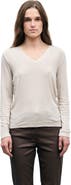 GERARD DAREL Belen Long Sleeve V-Neck T-Shirt