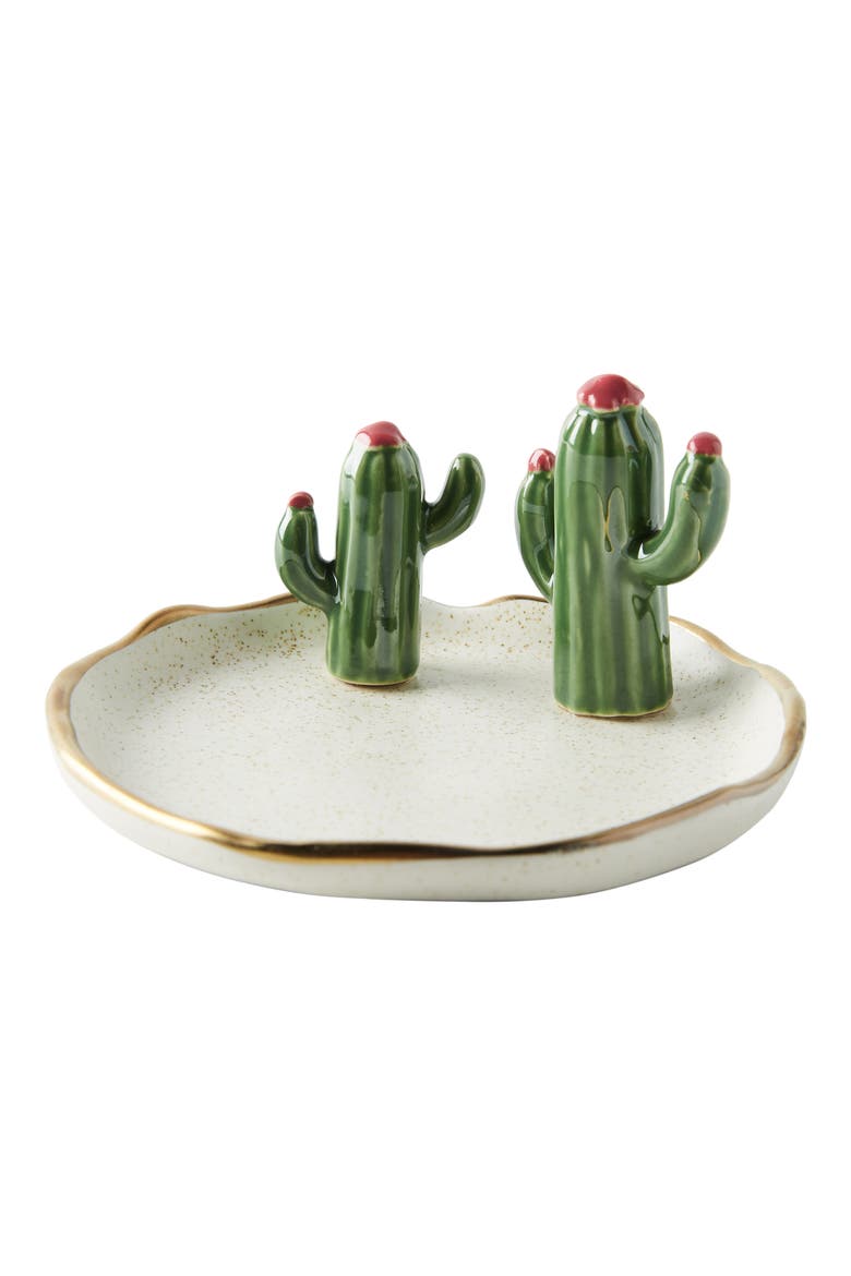 Anthropologie Cactus Trinket Tray, Alternate, color, WHITE