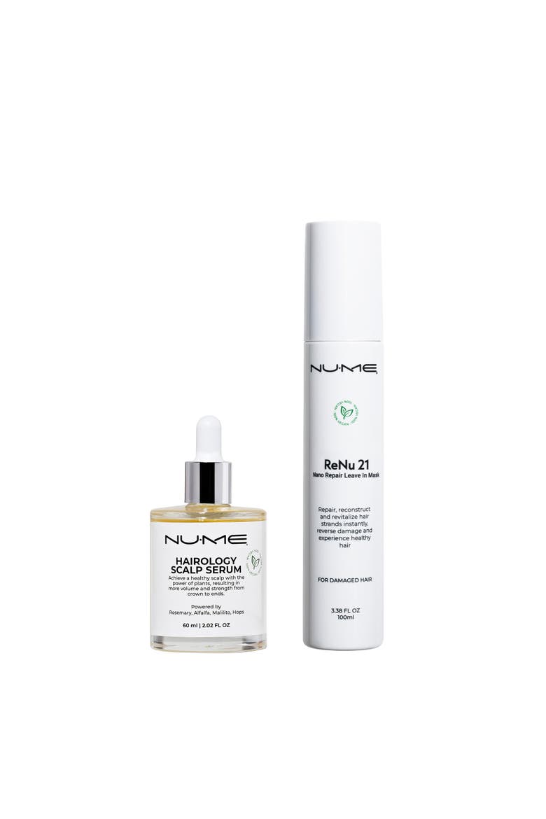Restore Scalp Serum + Leave-In Mask, Main, color, White