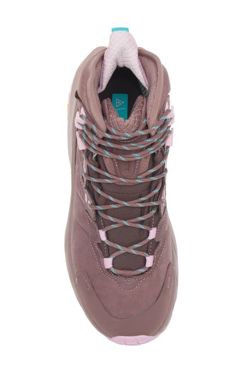 Hoka Kaha 2 Gtx Waterproof Hiking Boot In Smoky Quartz/quartzite