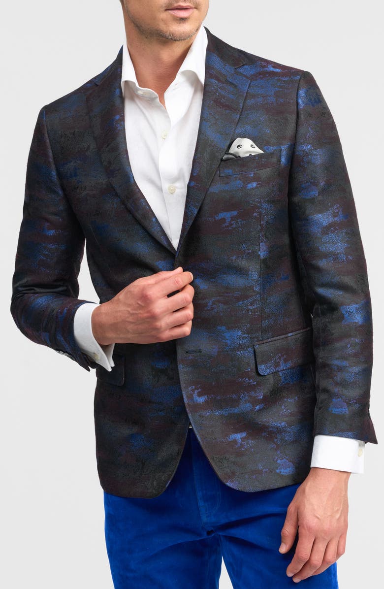 Robert Graham Beardall Camo Sport Coat, Main, color, 