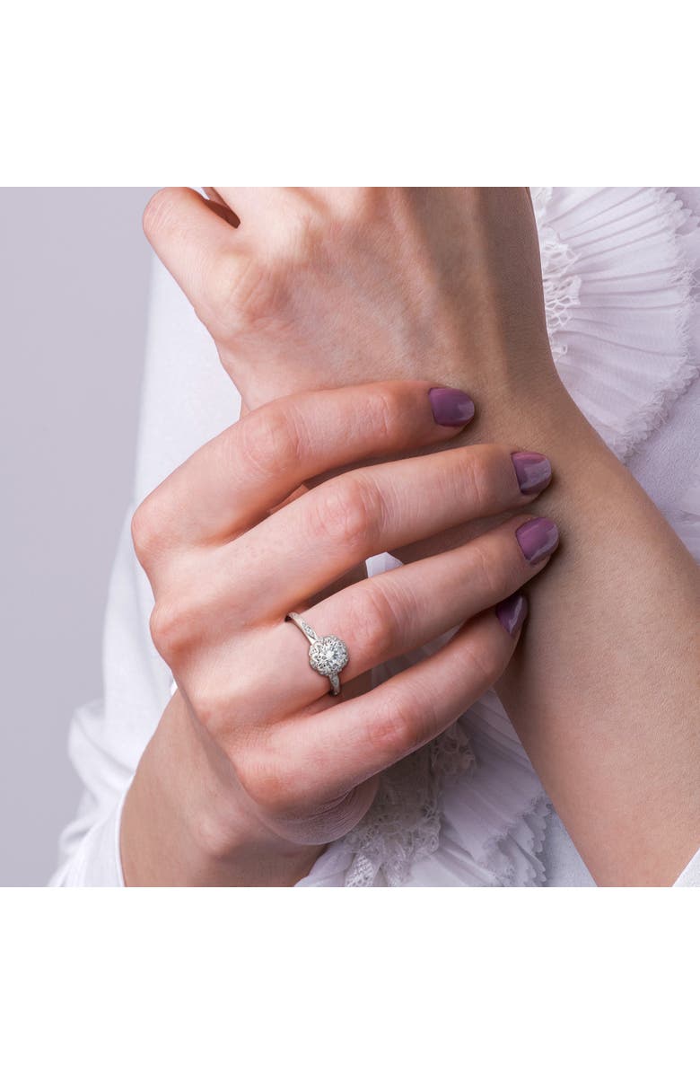 Julianna B. Lab-Grown Diamond Vintage Floral Ring 18k, Alternate, color, 