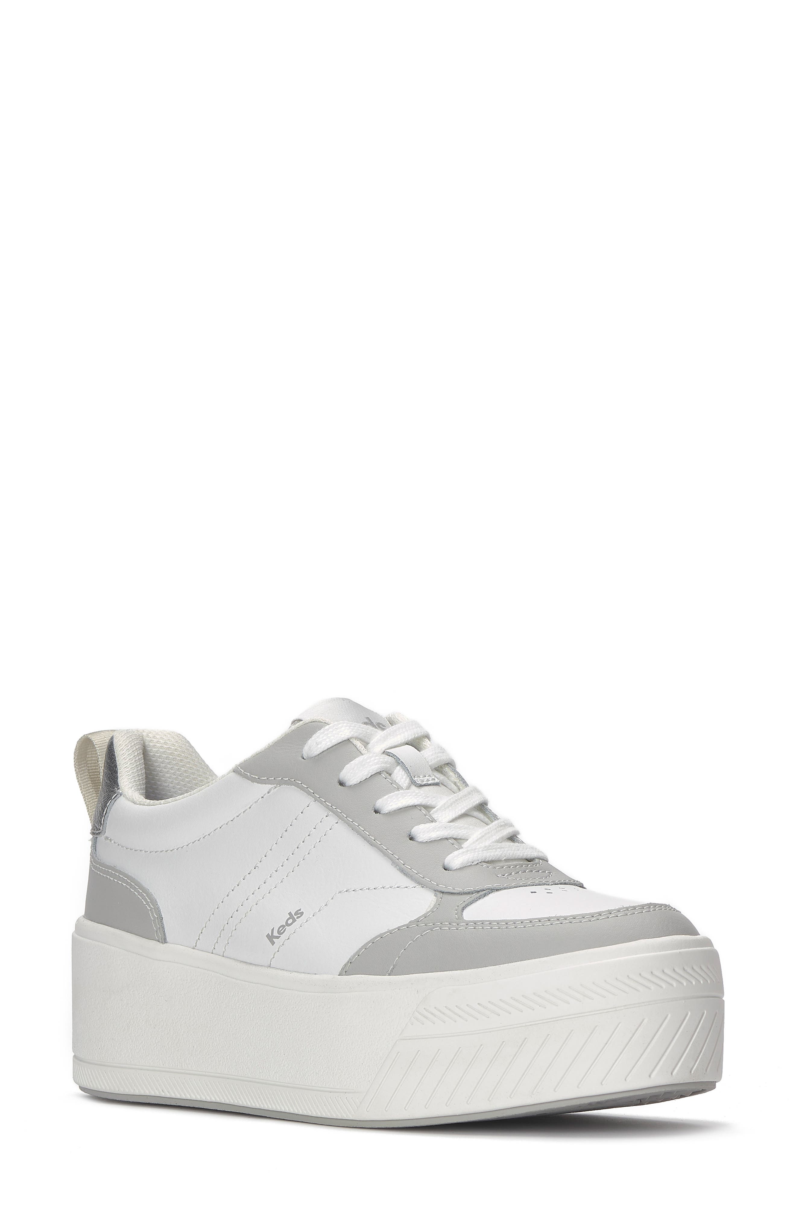 Sky II Platform Sneaker, Main, color, KEDS WHITE/ LIGHT