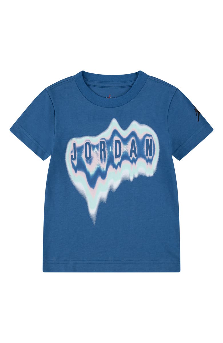 Jordan Kids' Heatmap Graphic T-Shirt, Main, color, Industrial Blue