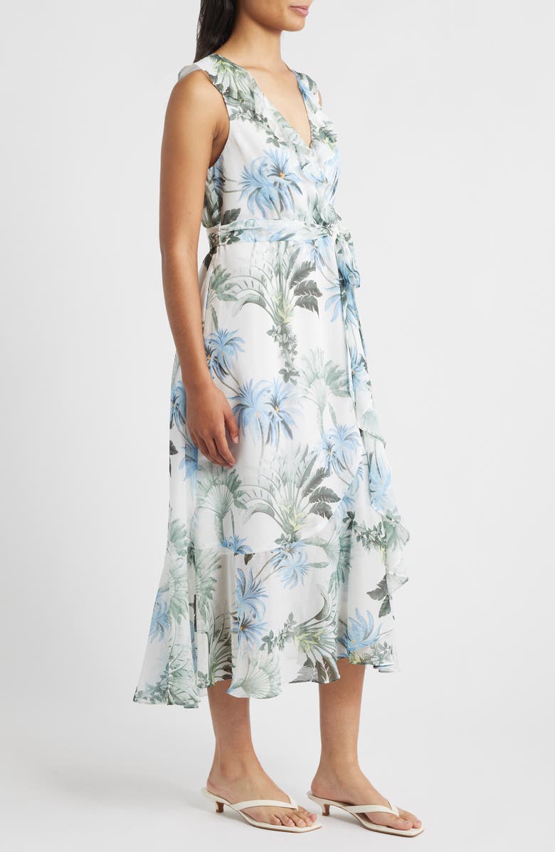 Tommy Bahama Palisade Palms Sleeveless Maxi Dress, Alternate, color, White