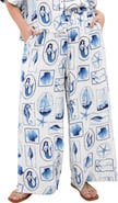 City Chic Liana Print Wide Leg Pants
