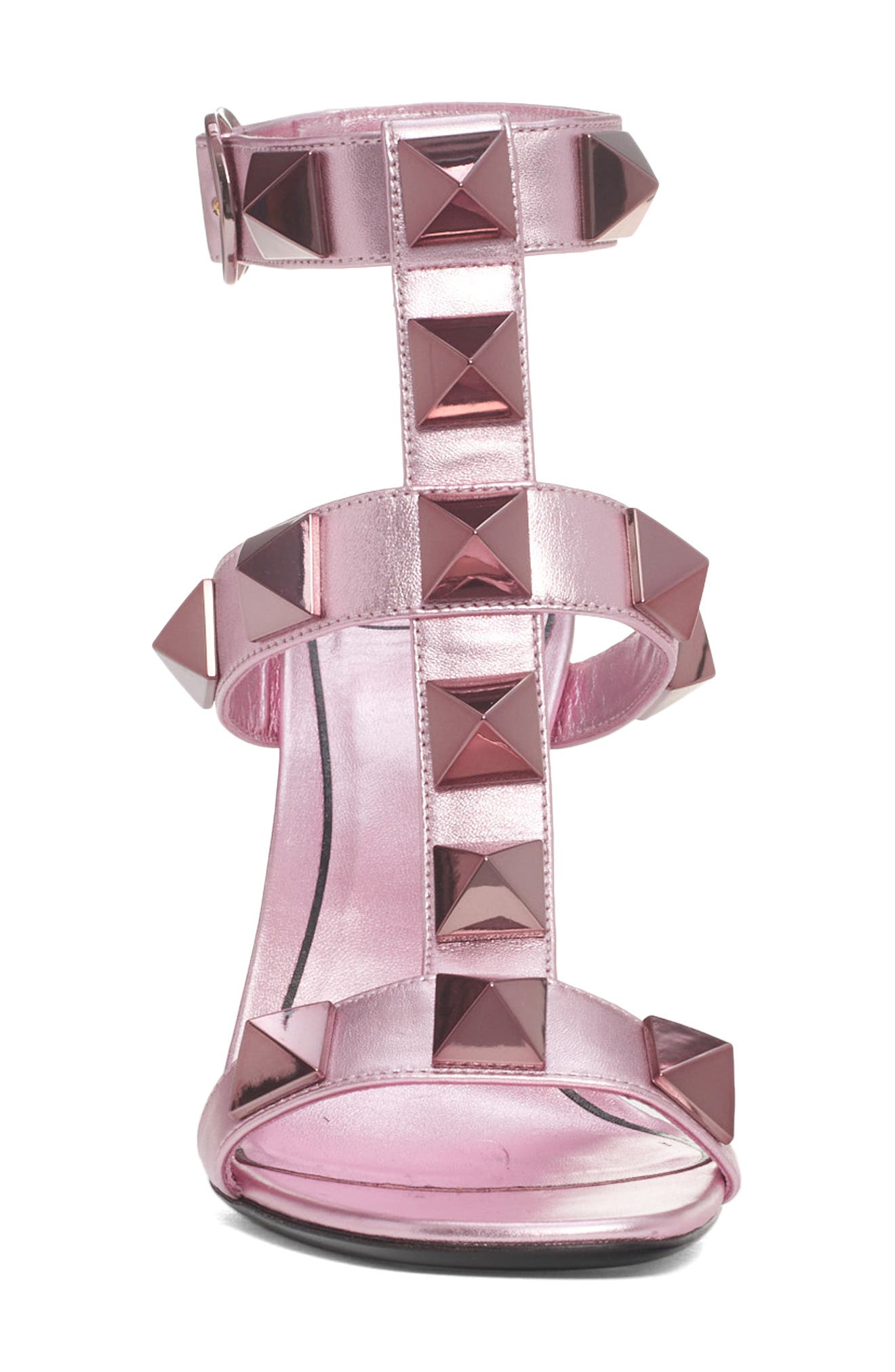 Valentino Garavani Roman Stud T-Strap Sandal, Alternate, color, 