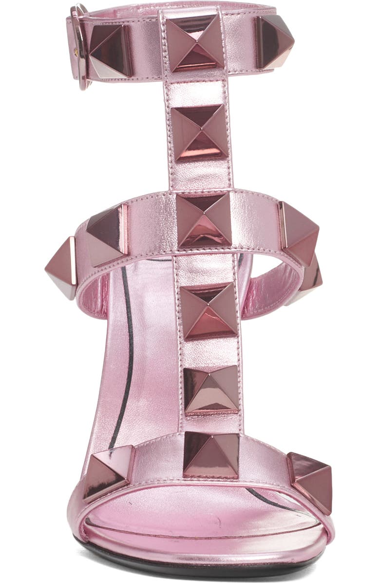 Valentino Garavani Roman Stud T-Strap Sandal, Alternate, color,