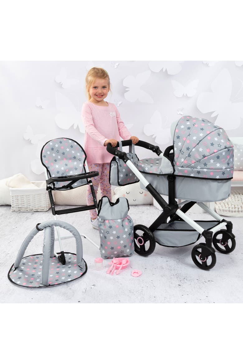 Xeo 11 Piece Pram Set, Alternate, color, Multicolored