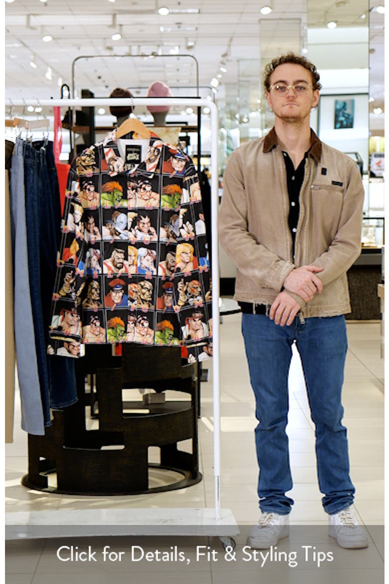 x Street Fighter II Arcade Cotton Button-Up Shirt video