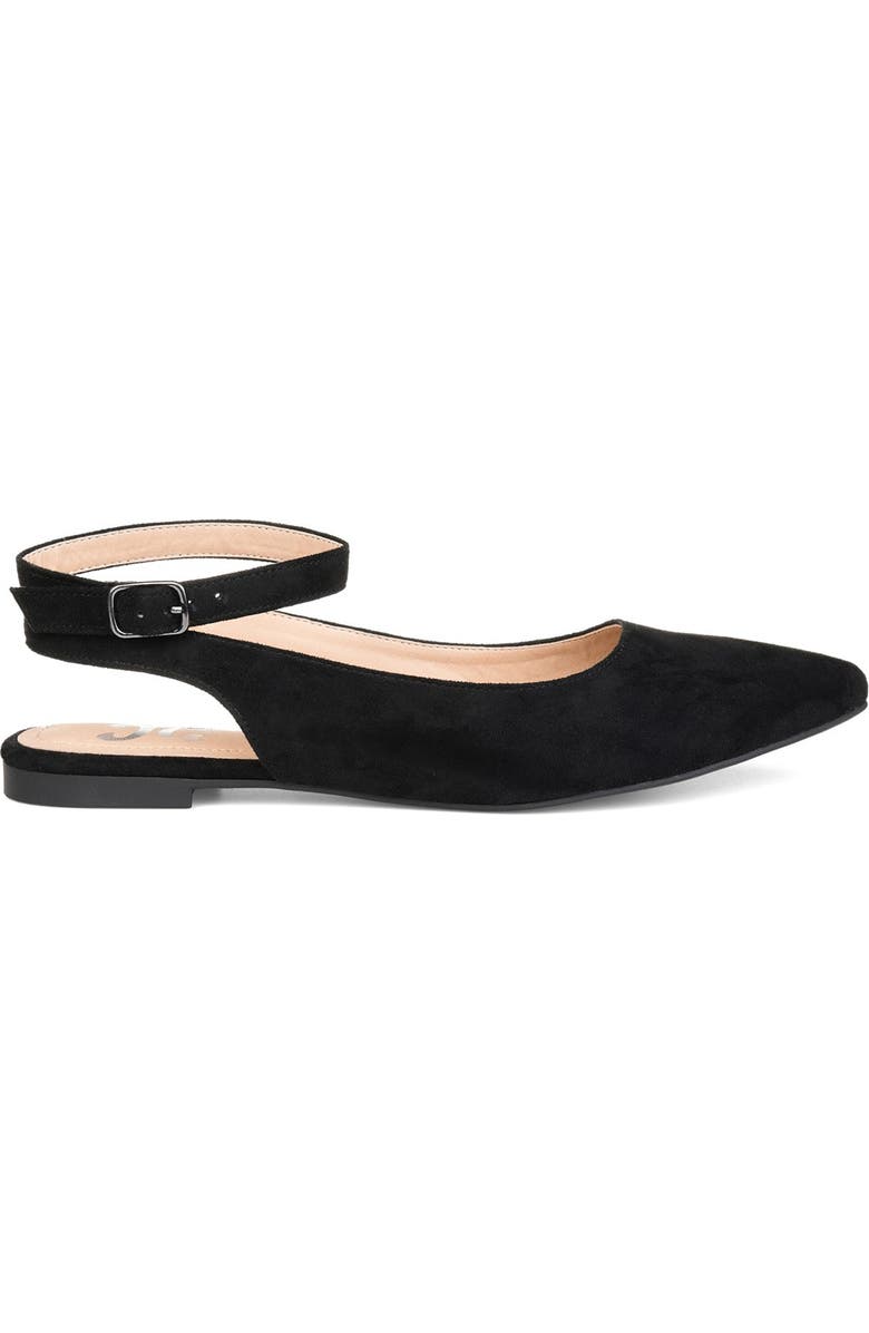 JOURNEE Preea Ankle Strap Flat, Main, color,