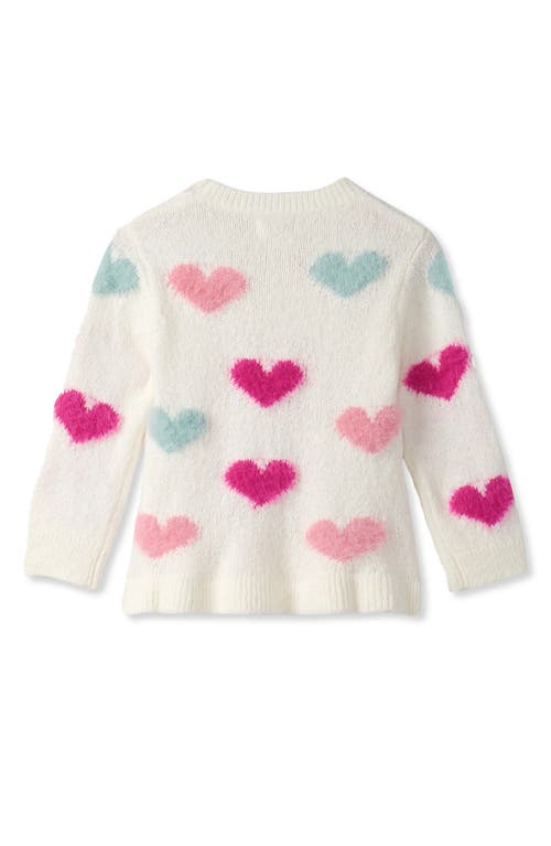 Hatley Hearts Sweater In Multi