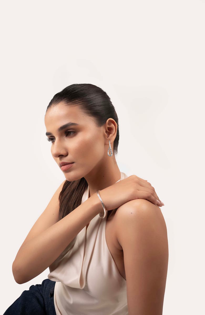 NAVEDA Raya Hoop Earrings, Alternate, color, 