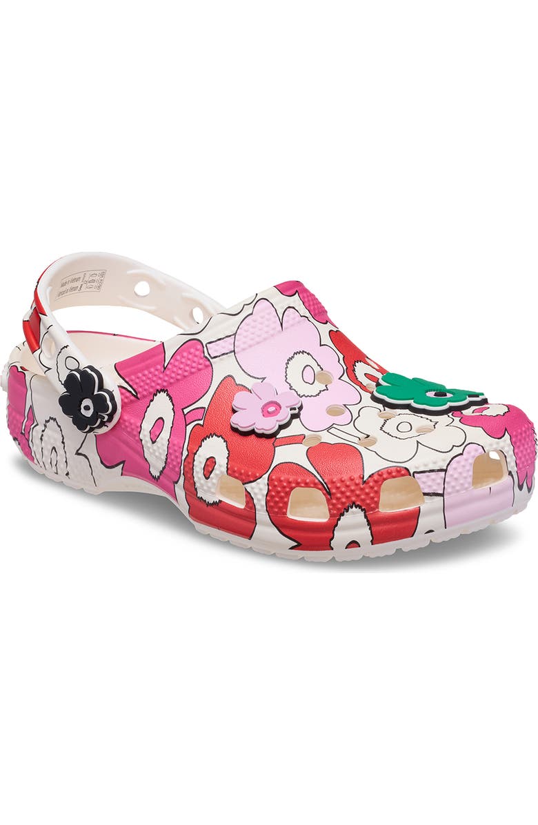CROCS x Marimekko Kids' Classic Clog with Jibbitz<sup>™</sup> Shoe Charms, Main, color,