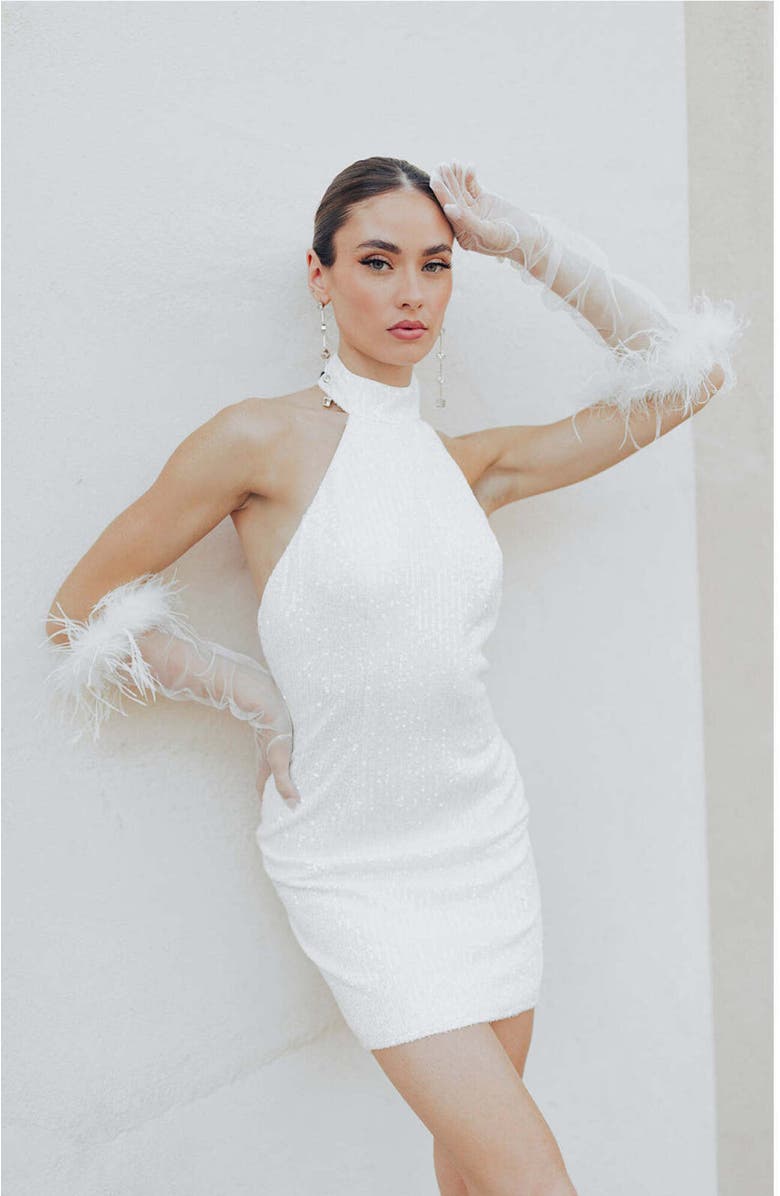 Untamed Petals Lexie Gloves, Main, color, 