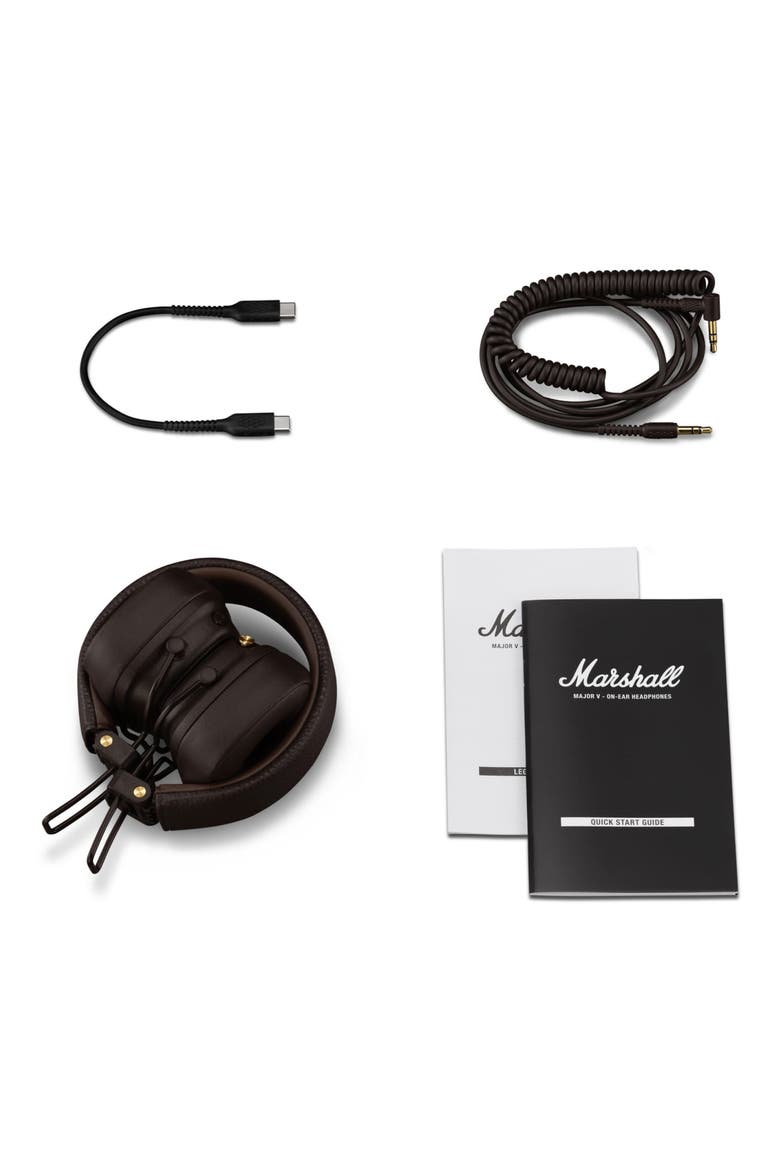 Major V Bluetooth® On-Ear Headphones, Alternate, color, BROWN