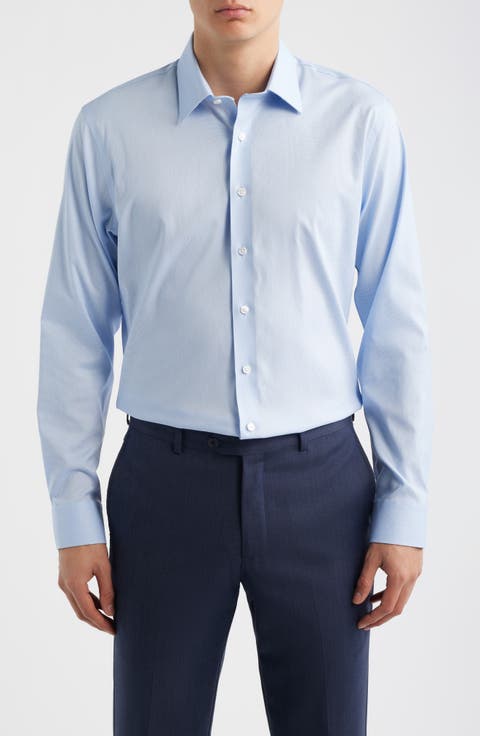 Trim Fit Premium Performance Dress Shirt