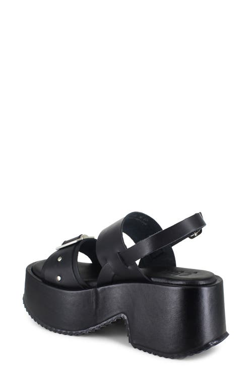 Zigi Belixy Platform Sandal In Black