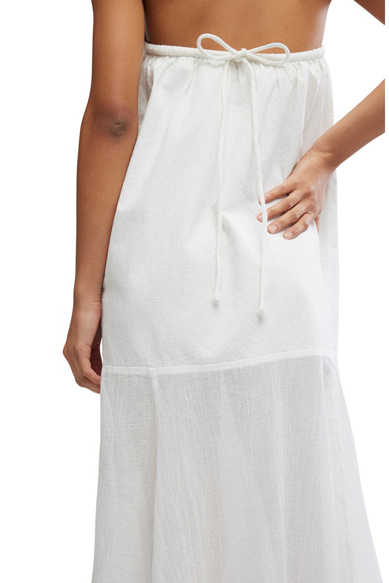 Sabeen Tube Midi Dress, Alternate, color, CLEAN IVORY