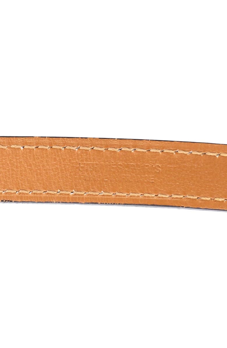 Pre-Owned Hermes Pop H Belt Leather Thin, Alternate, color, Neutral