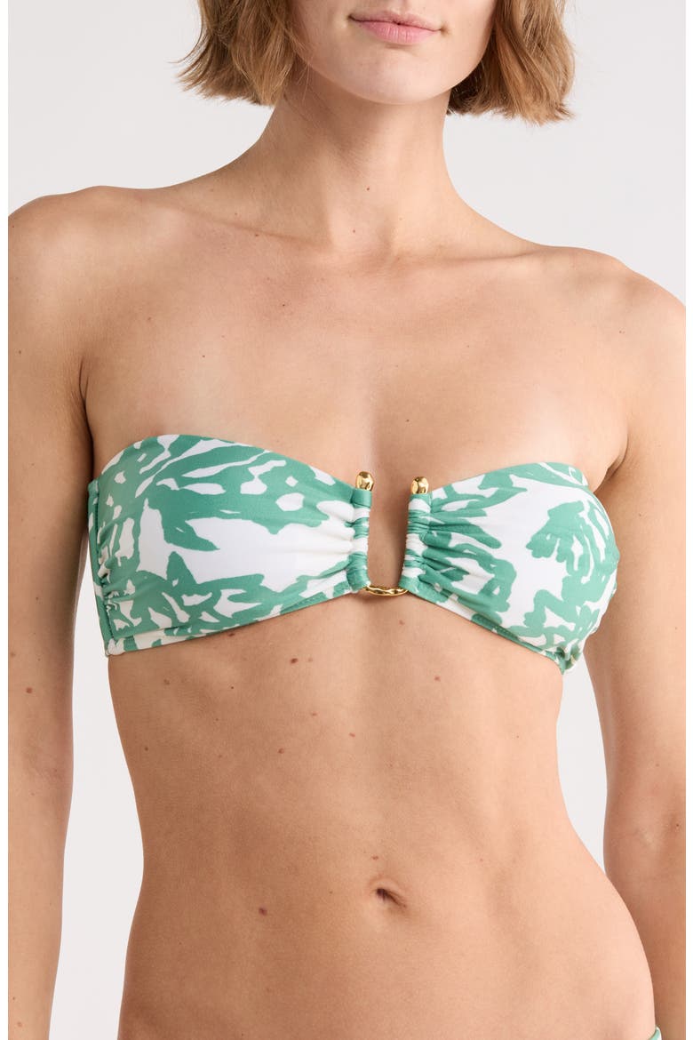 Oceana Jill Bandeau Bikini Top, Alternate, color, OCEANA