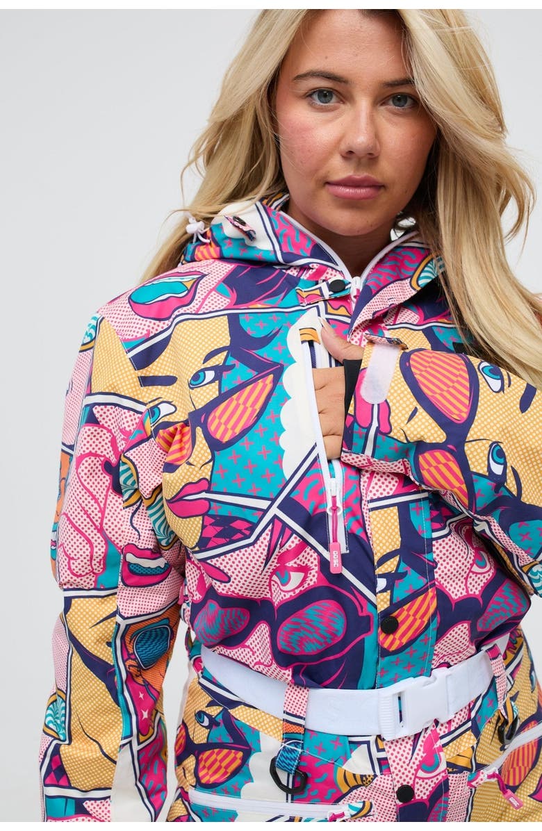 OOSC Comic Book Candy - Shaped Women's Ski Suit, Alternate, color, Multi-Colour