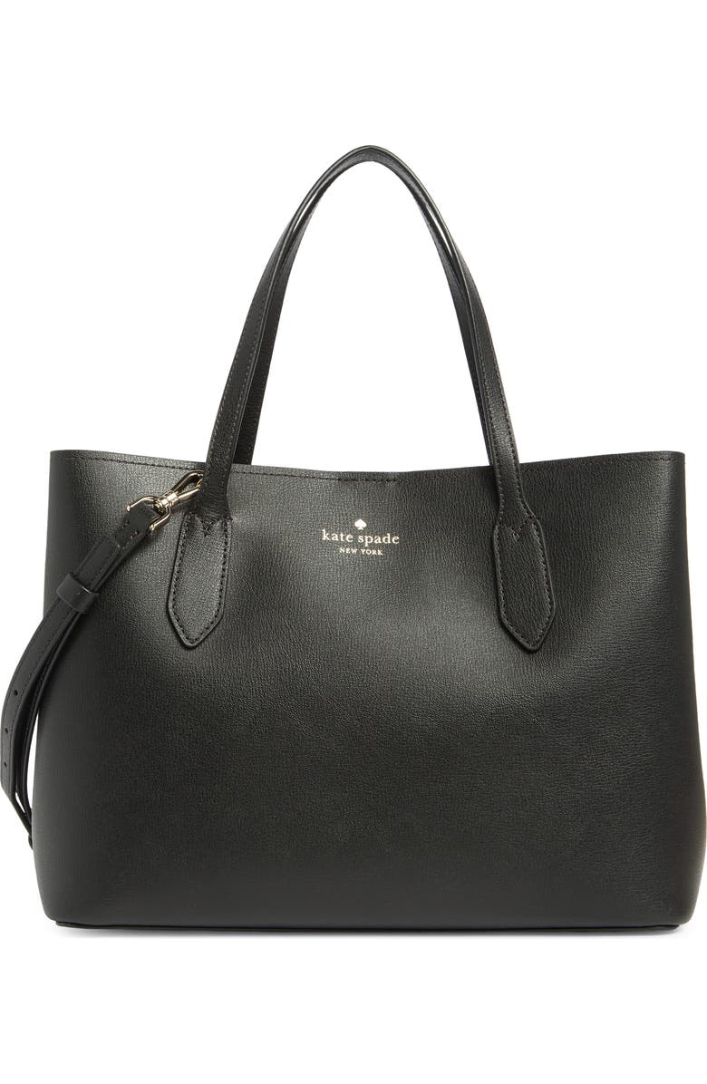Kate Spade New York harper satchel bag, Main, color, Black