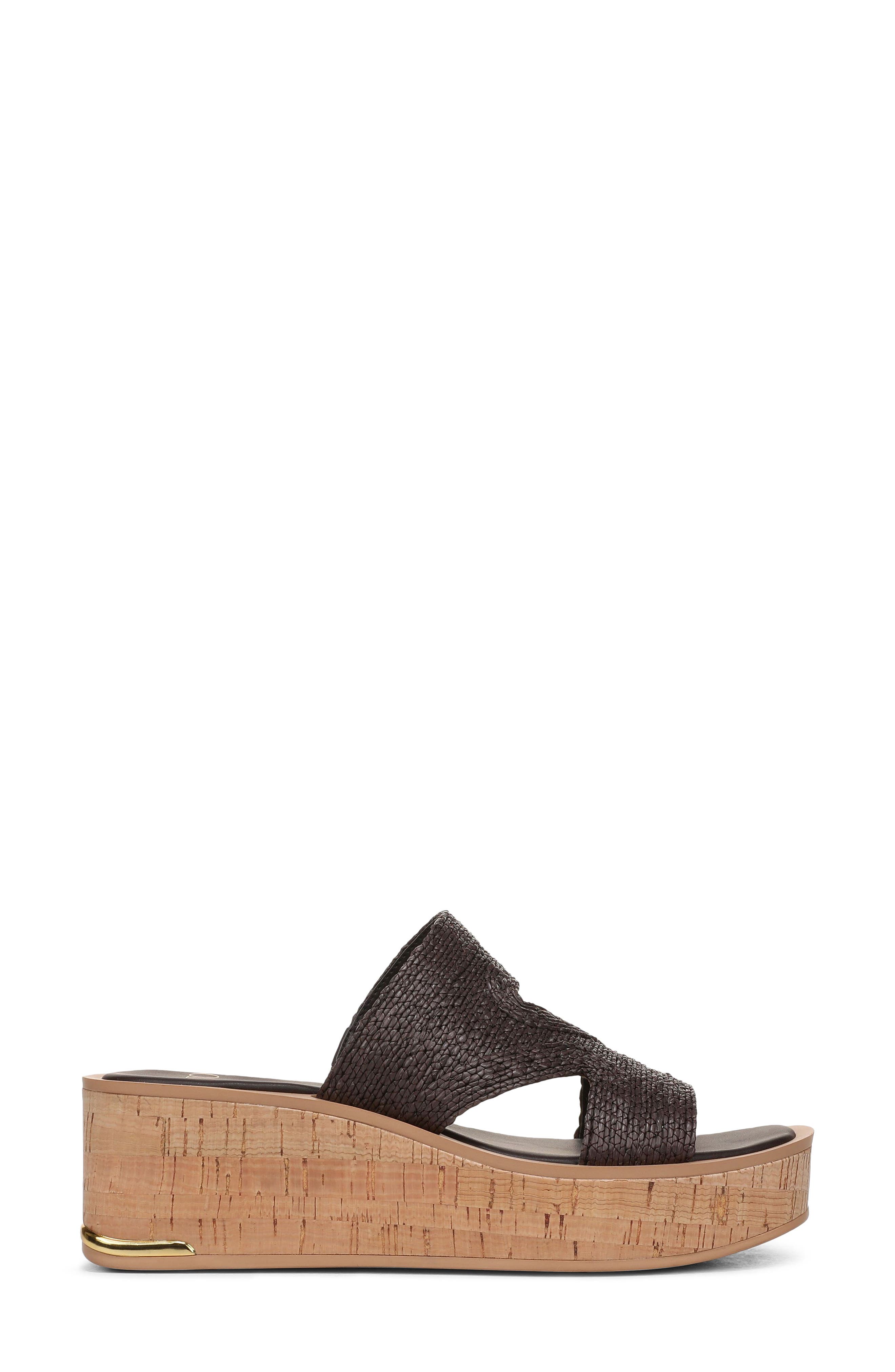 SARTO by Franco Sarto Tahani 2 Platform Wedge Sandal, Alternate, color, Espresso Brown