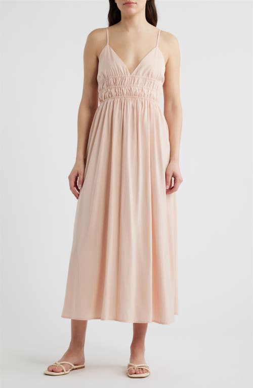 Deluc Leros Strappy Maxi Dress In Neutral