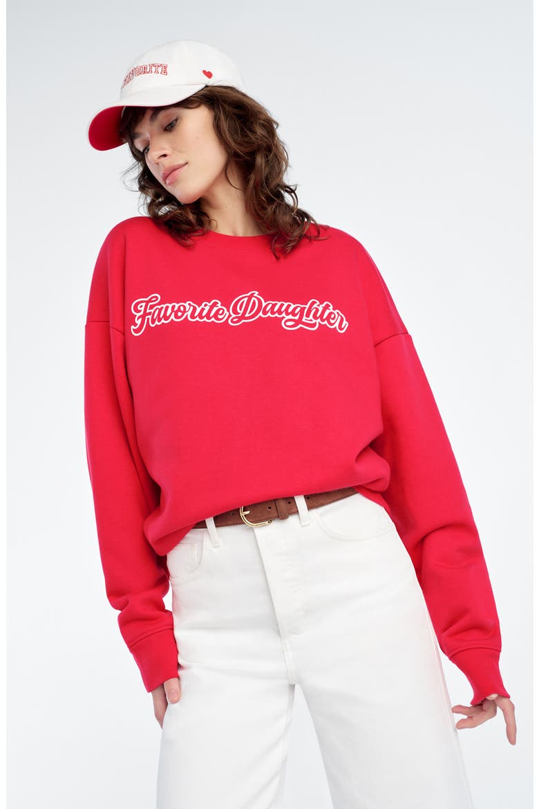Favorite Heart Embroidered Cotton Twill Baseball Cap, Alternate, color, NATURAL