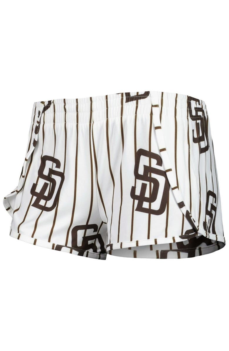 CONCEPTS SPORT Women's Concepts Sport White San Diego Padres Reel Allover Print Tank Top & Shorts Sleep Set, Alternate, color, White