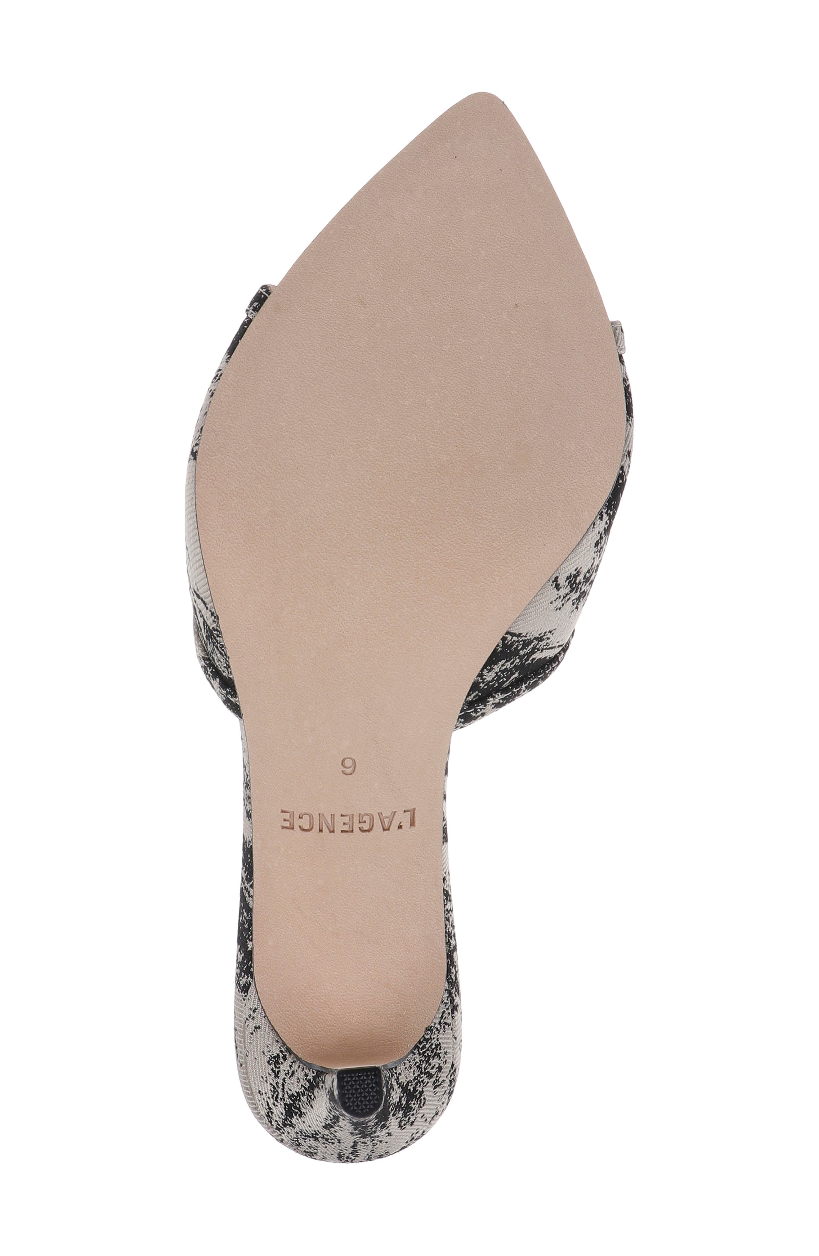 L'AGENCE Thames Mule, Alternate, color, Natural/ Black