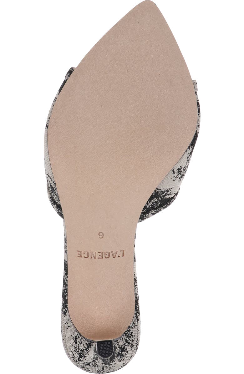 L'AGENCE Thames Mule, Alternate, color, Natural/ Black