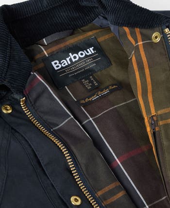 Beadnell Crop Waxed Cotton Jacket