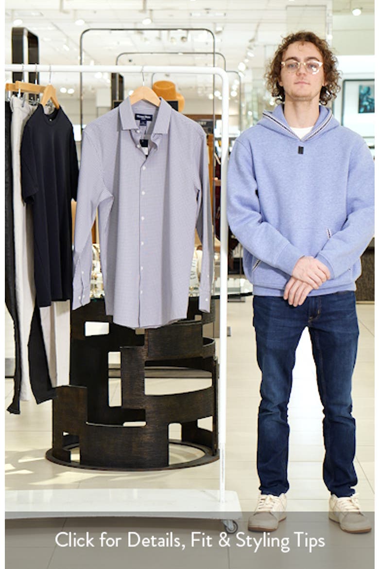 Leeward Trim Fit Plaid Performance Button-Up Shirt video