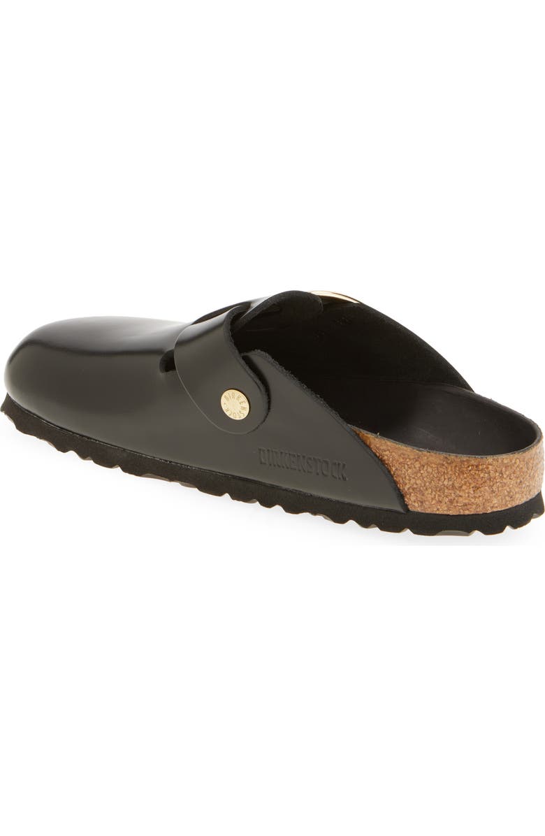 Birkenstock Boston Big Buckle Clog, Alternate, color, Dressy Black