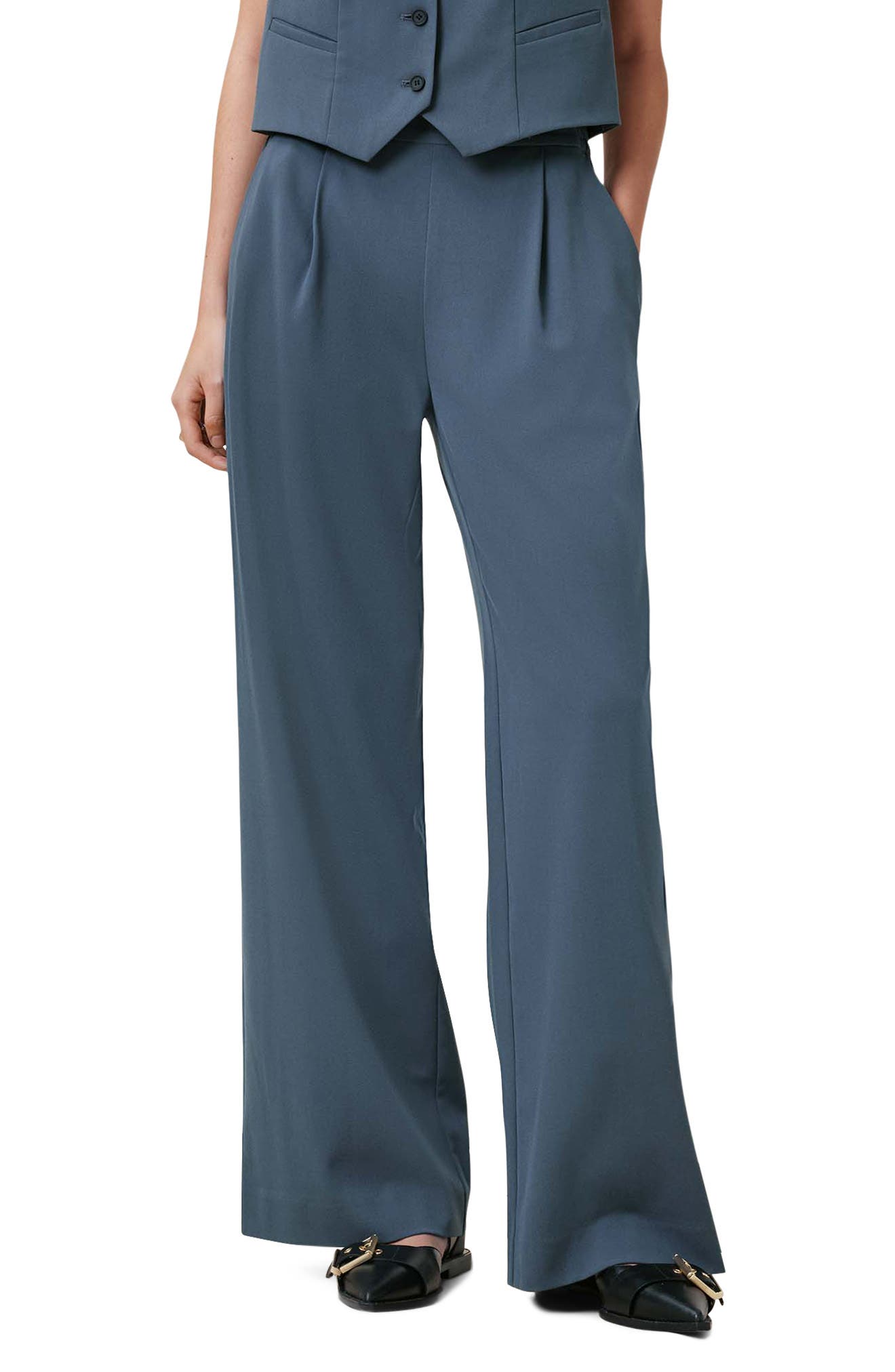 AllSaints Aleida Wide Leg Pants