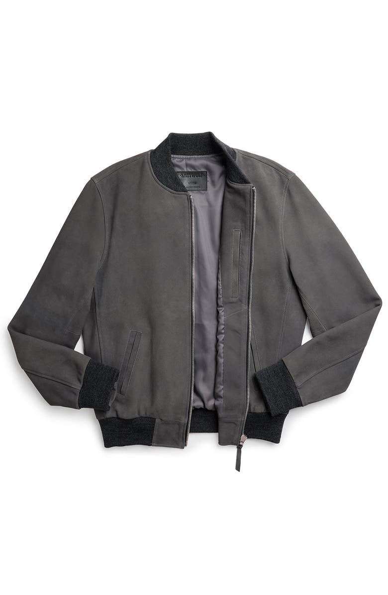 Last Wolf ELK BOMBER JACKET, Alternate, color, Grey