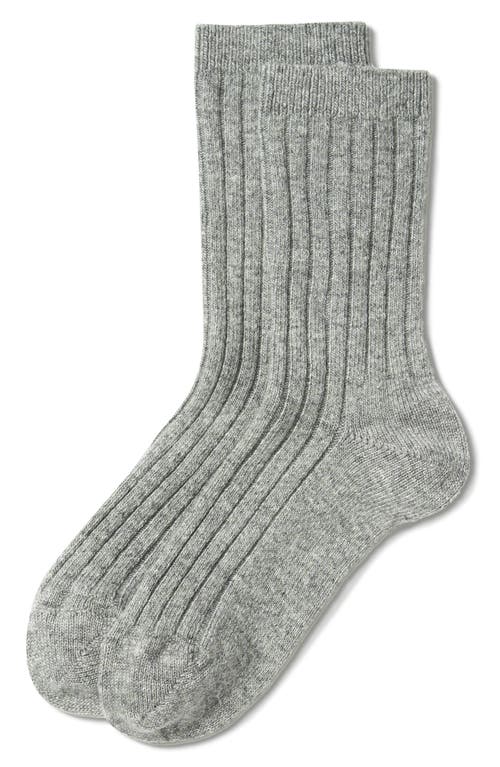 Swedish Stockings Bodil Chunky Crew Socks In Gray