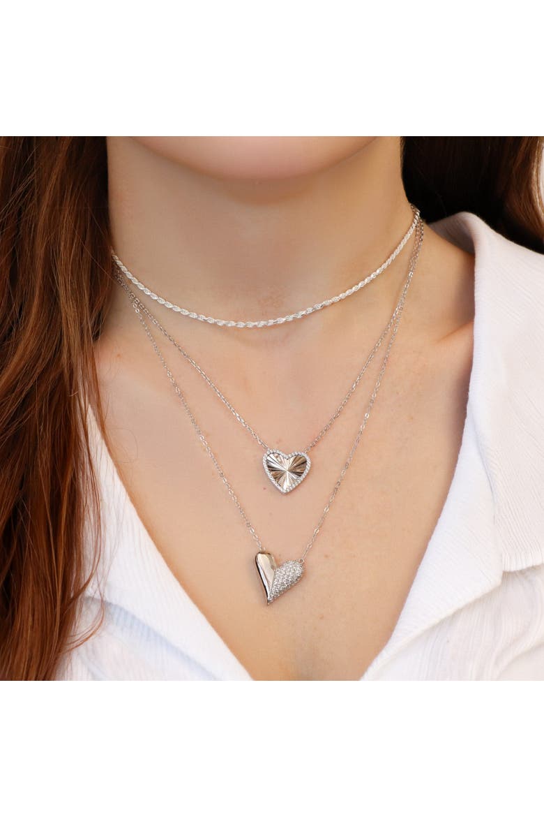 Twisted Rope Chain Necklace, Alternate, color, Sterling Silver