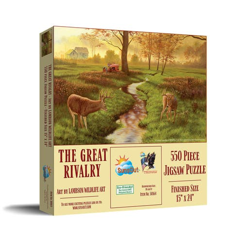 the Great Rivalry 550 piece Jigsaw Puzzle for Adults