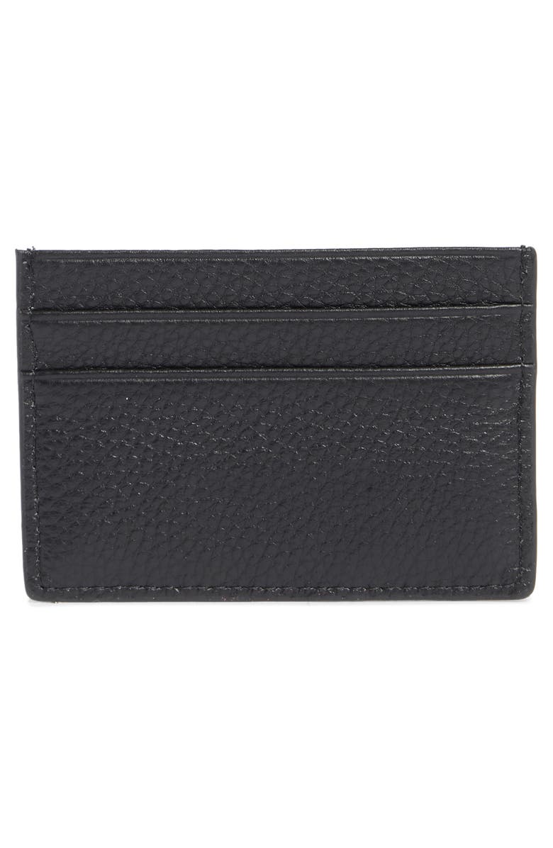 Versace Range Logo Card Case, Alternate, color, 