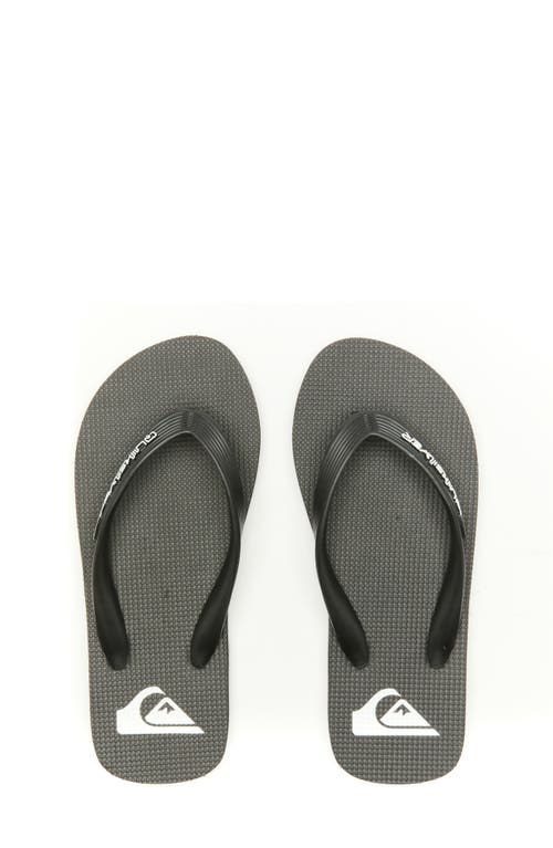 Quiksilver Kids' Moncata Core Flip Flop In Black
