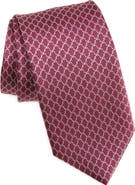 David Donahue Neat Silk Tie