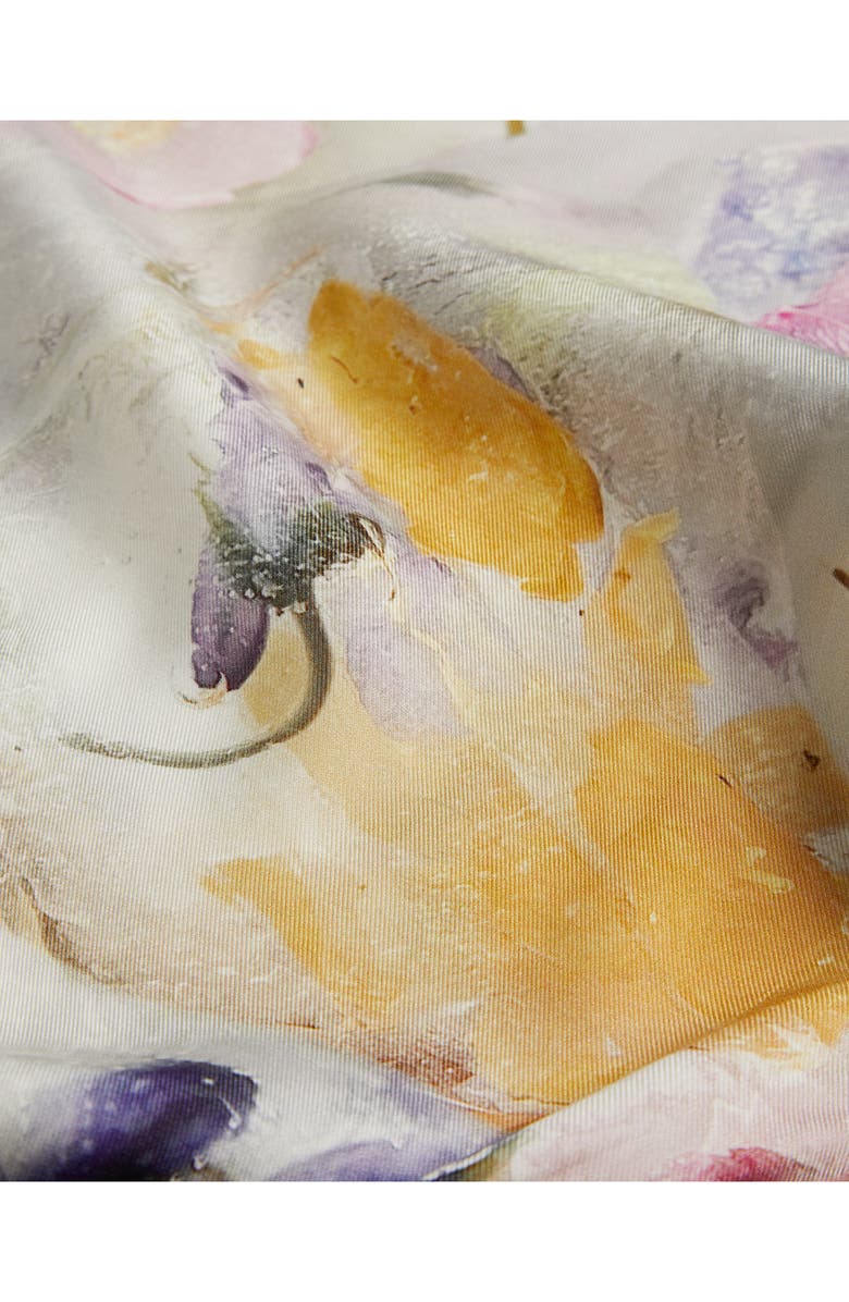 Ted Baker London Tirsso Floral Rib Bodice Jumpsuit, Alternate, color,