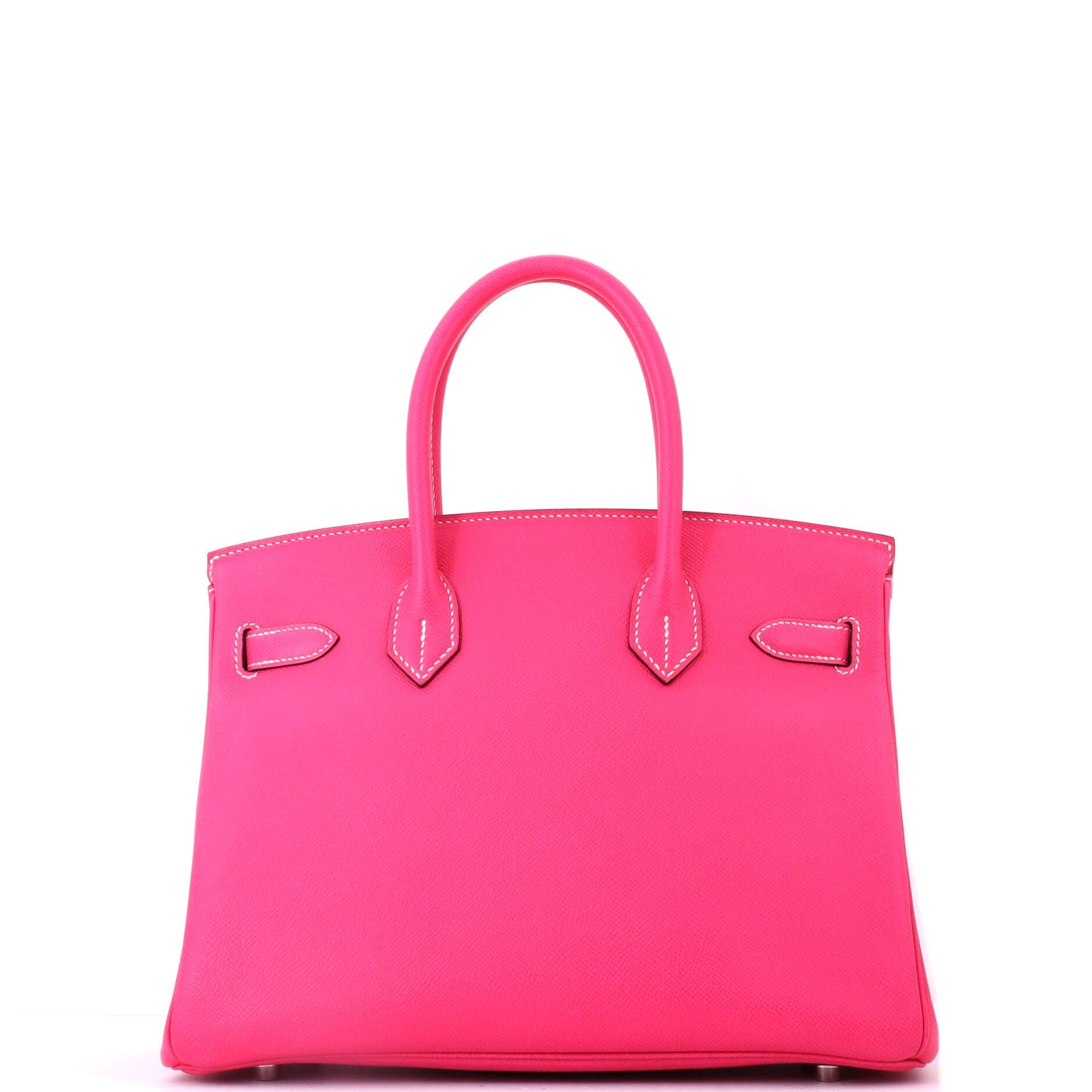 Pre-Owned Hermes Candy Birkin Bag Epsom 30, Alternate, color, Candy-  Rose Tyrien/Rubis