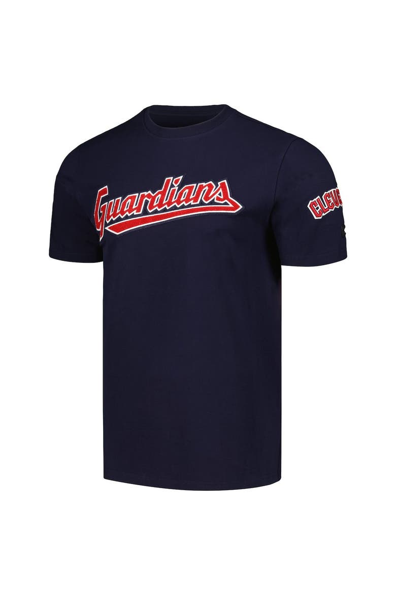 Men's Pro Standard Navy Cleveland Guardians Team Logo T-Shirt, Alternate, color, Navy